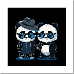 panda brothers Posters and Art